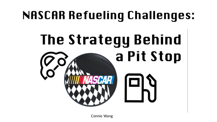 nascar refueling challenges