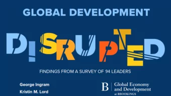 Methodology  Interviewed 94 leaders from NGOs, contractors, government agencies, foundations,