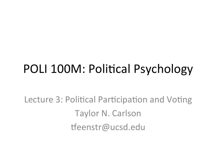 poli 100m poli cal psychology
