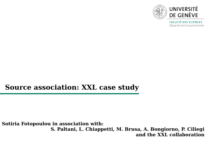 source association xxl case study