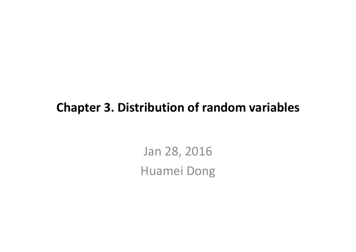 chapter 3 distribution of random variables jan 28 2016