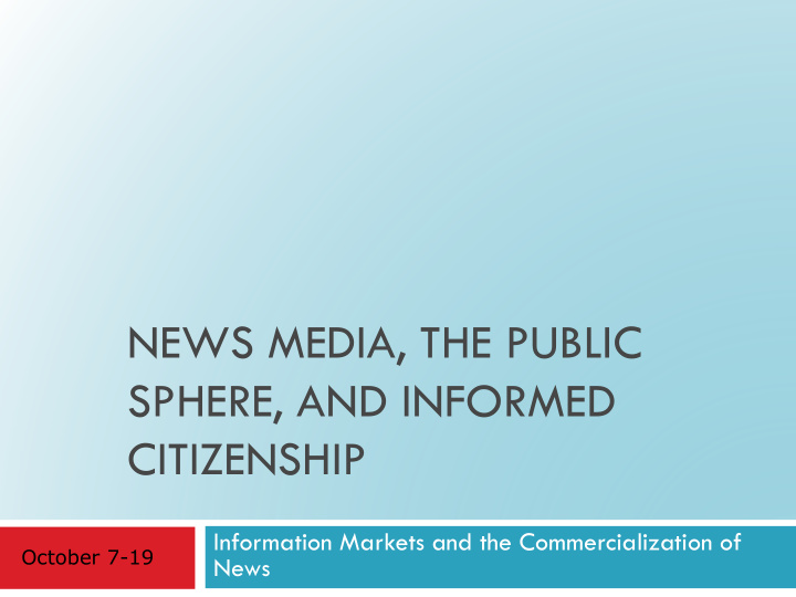 news media the public