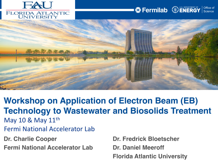 workshop on application of electron beam eb technology to