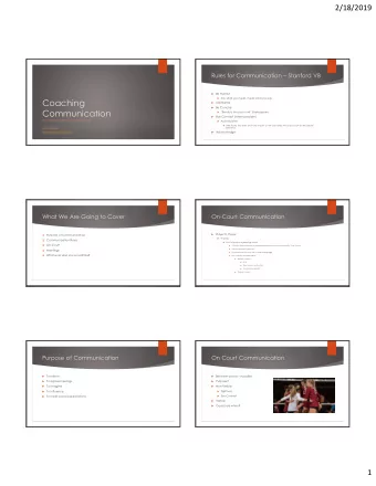 Coaching  Use Name    Be Concise    Communication  Brevity is the soul of wit