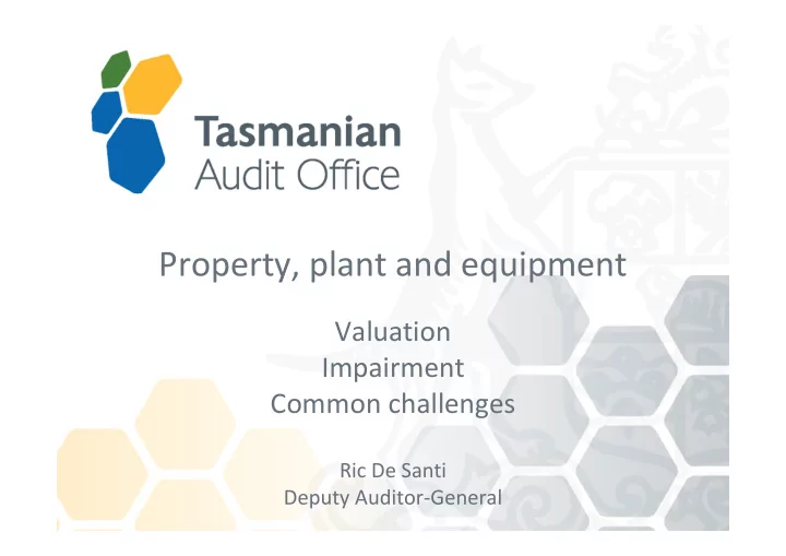 property plant and equipment
