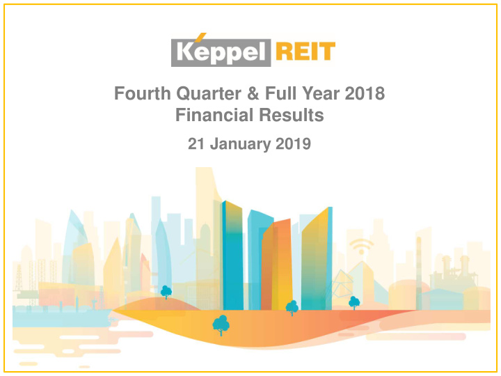 fourth quarter full year 2018 financial results