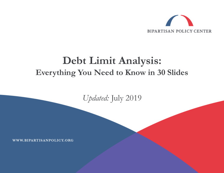 debt limit analysis