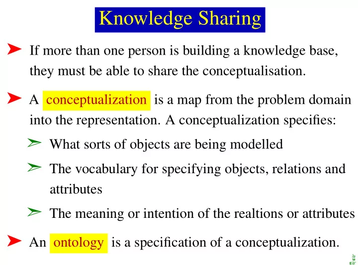 knowledge sharing