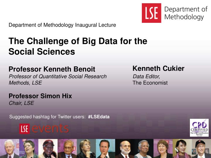 the challenge of big data for the social sciences