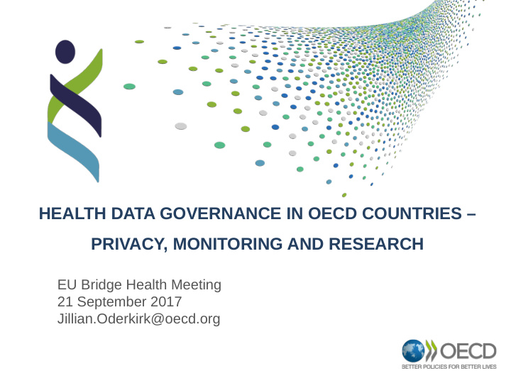 health data governance in oecd countries privacy