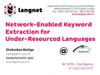 1 PageRank, TextRank, closeness, betweenness, NP chunks ,   An Overview of Graph-Based Keyword