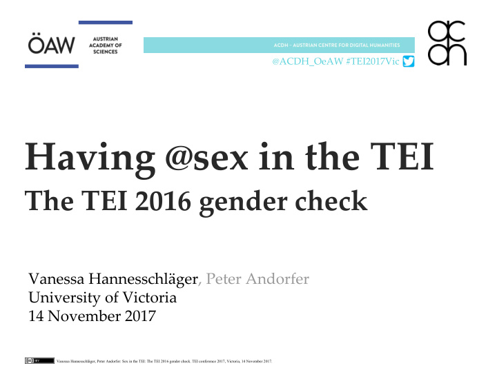 having sex in the tei