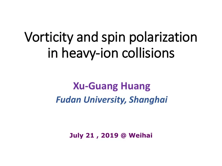 in in heavy vy ion collisions