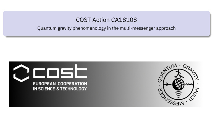 cost action ca18108