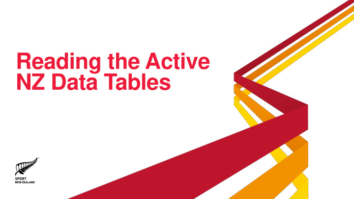 nz data tables data tables sit alongside the active nz