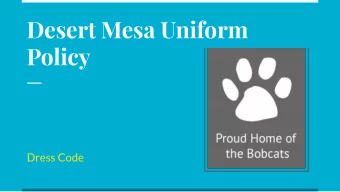 Desert Mesa Uniform  Policy  Dress Code  Shirts  Gray    Maroon    Navy    School Shirt