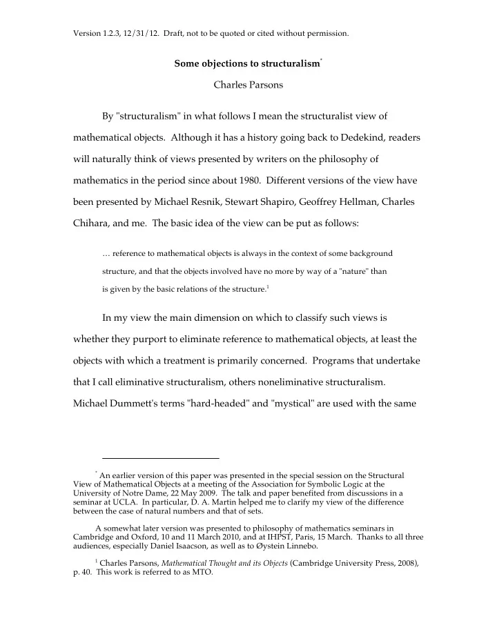 version 1 2 3 12 31 12 draft not to be quoted or cited