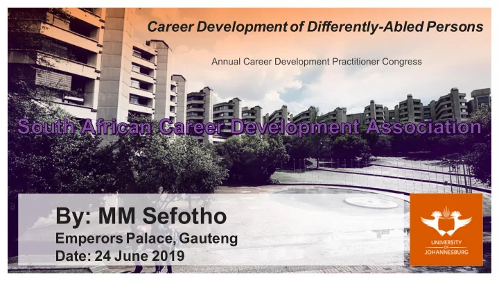 by mm sefotho
