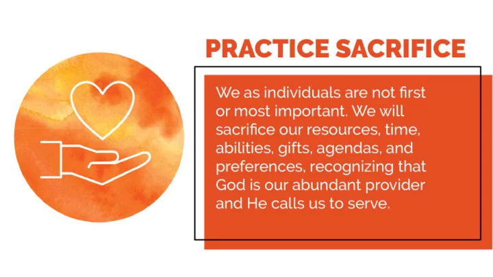 sacrifice