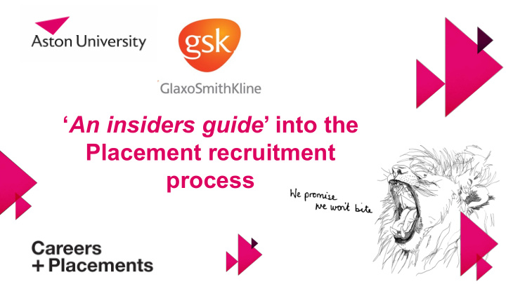 an insiders guide into the placement recruitment process