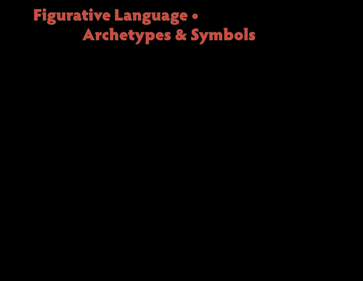 figurative language archetypes symbols