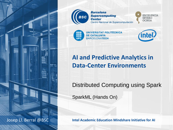 ai and predictive analytics in data center environments