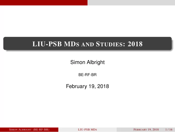 liu psb md s and s tudies 2018