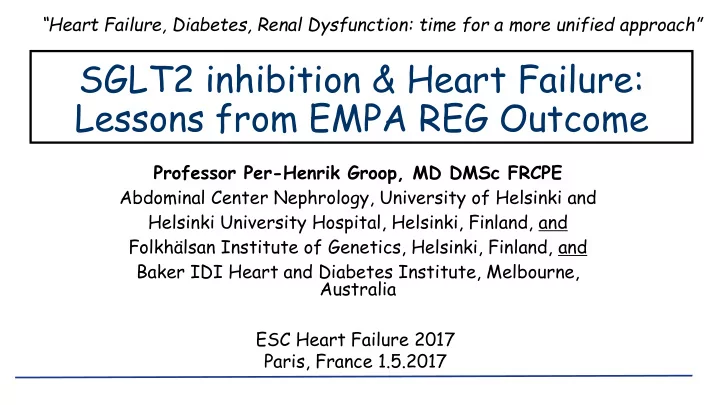 lessons from empa reg outcome