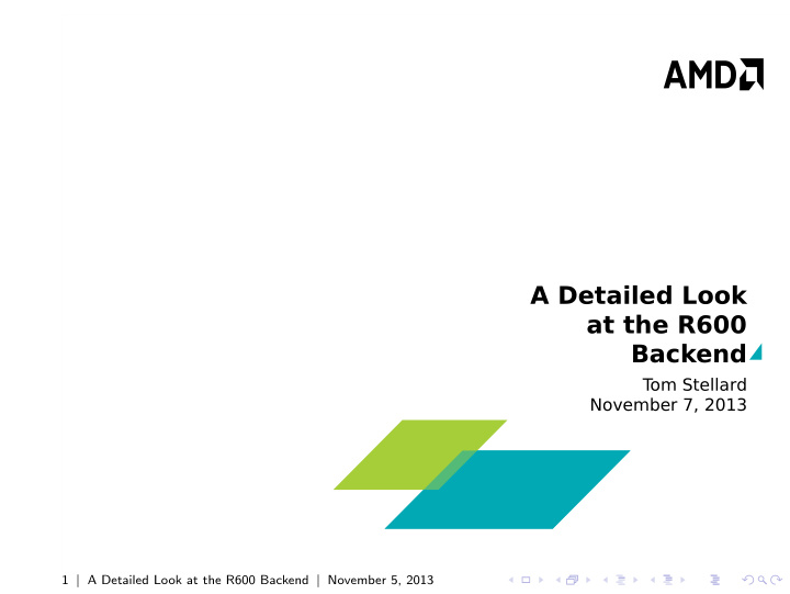 a detailed look at the r600 backend