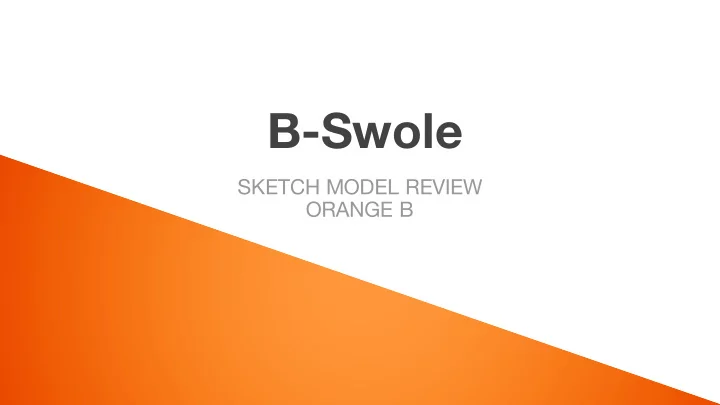 b swole