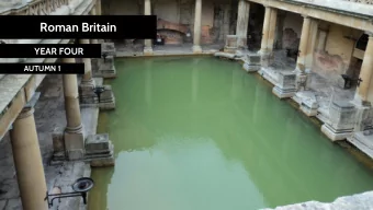 Roman Britain  YEAR FOUR  AUTUMN 1  LESSON FIVE  What did the Romans believe?  olchester  t  lbans