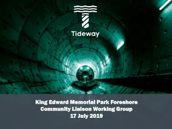 King  ing E  Edw  dward Memori  rial  al Park  ark Fores  resho  hore  re  Communi  nity  ty L  Lia