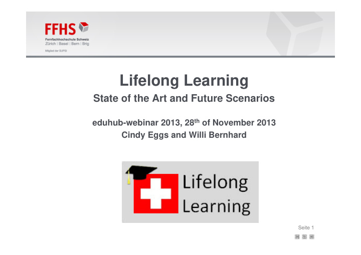 lifelong learning