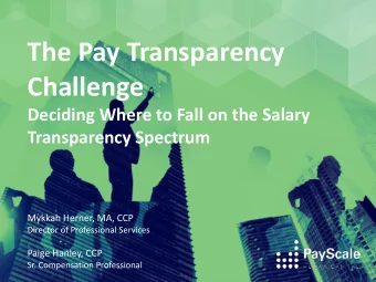 The Pay Transparency  Challenge  Deciding Where to Fall on the Salary  Transparency Spectrum