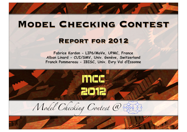 model checking contest