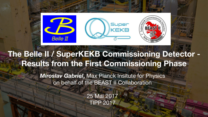 the belle ii superkekb commissioning detector results