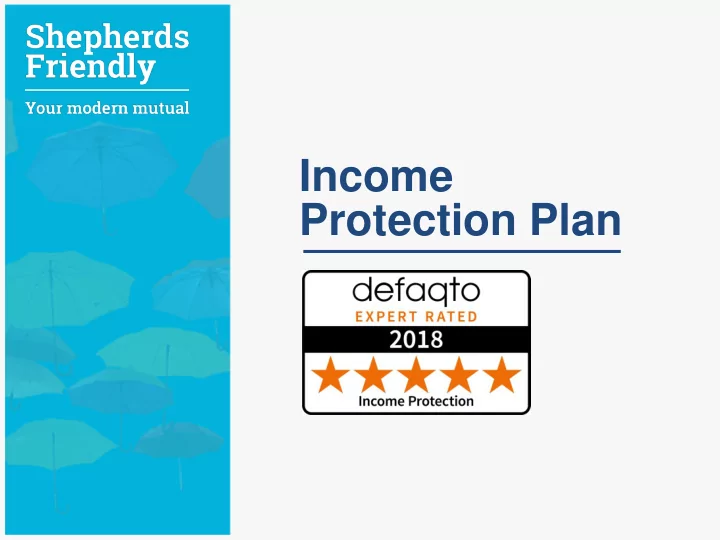 income protection plan who are
