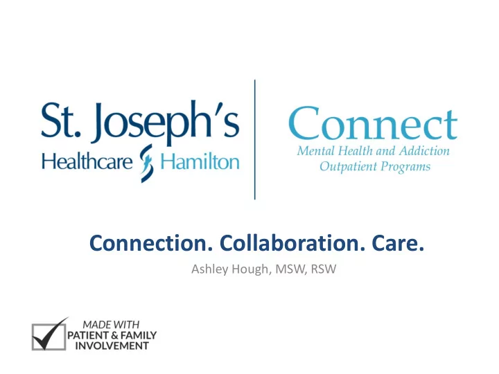 connection collaboration care