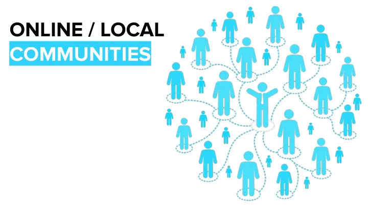 online local communities who we are
