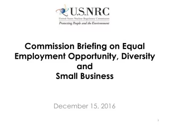 and  Small Business  December 15, 2016  1  Communicating Safety  Across  Many Cultures  Pamela R.