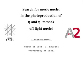 Search for mesic nuclei  in the photoproduction of  and  ' mesons  off light nuclei