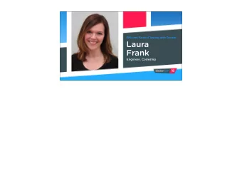 Laura  Frank  Engineer, Codeship  Agenda  1. Parallel Testing Goals  2. DIY with LXC  3. Using