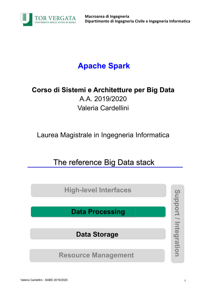 apache spark