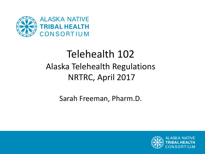 telehealth 102