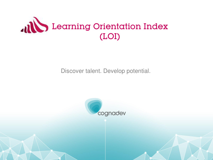 learning orientation index