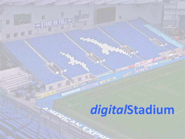 digital stadium delay tolerant networks in the real world