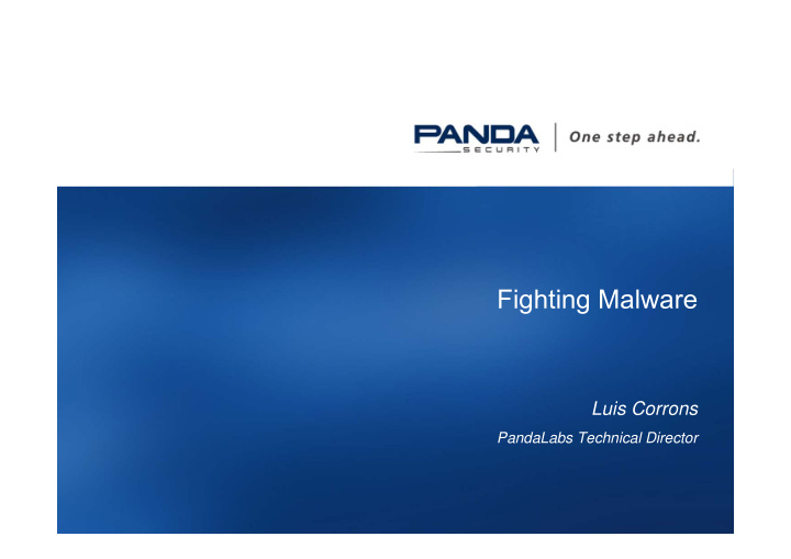fighting malware