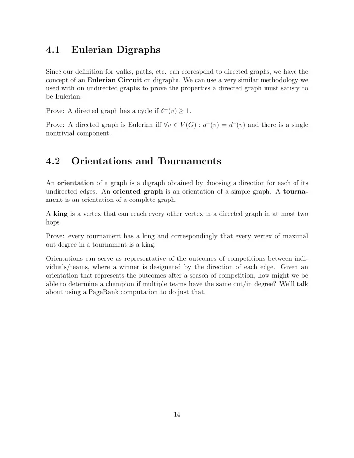 4 1 eulerian digraphs
