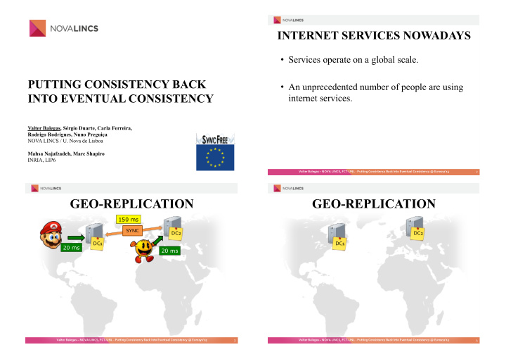 geo replication geo replication