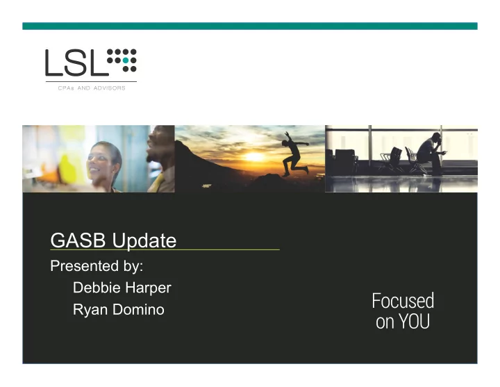 gasb update